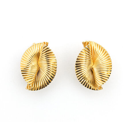 Earrings Tiffany & Co., Schuler Swirl 22x16mm 14ky 224014452