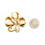 Pendant .10ctw Round Bow Pendant 1.3x1.3 18ky 224011752