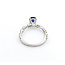 Ring .65ctw Diamonds 1.10ct Sapphire 14kw Sz7 123040052