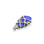 Pendant Custom .06ctw Round Diamonds 45.3ct Australian Boulder Opal .06ctw Pink Sapphire 2x1"mm 900pt " 124021250