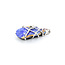 Pendant Custom .06ctw Round Diamonds 45.3ct Australian Boulder Opal .06ctw Pink Sapphire 2x1"mm 900pt " 124021250