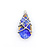 Pendant Custom .06ctw Round Diamonds 45.3ct Australian Boulder Opal .06ctw Pink Sapphire 2x1"mm 900pt " 124021250