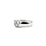 Ring Half Bezel Set, 5mm Band .40ct Round Diamond 900pt sz5.5 124020300