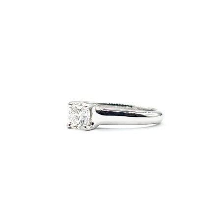 Ring Tiffany & Co. Lucida .48ct Square Radiant Diamond 950pt sz6.5 124020301