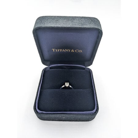 Ring Tiffany & Co. Lucida .48ct Square Radiant Diamond 950pt sz6.5 124020301