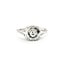Ring Antique .20ct Round Diamond 18kw Sz7.5 222110011