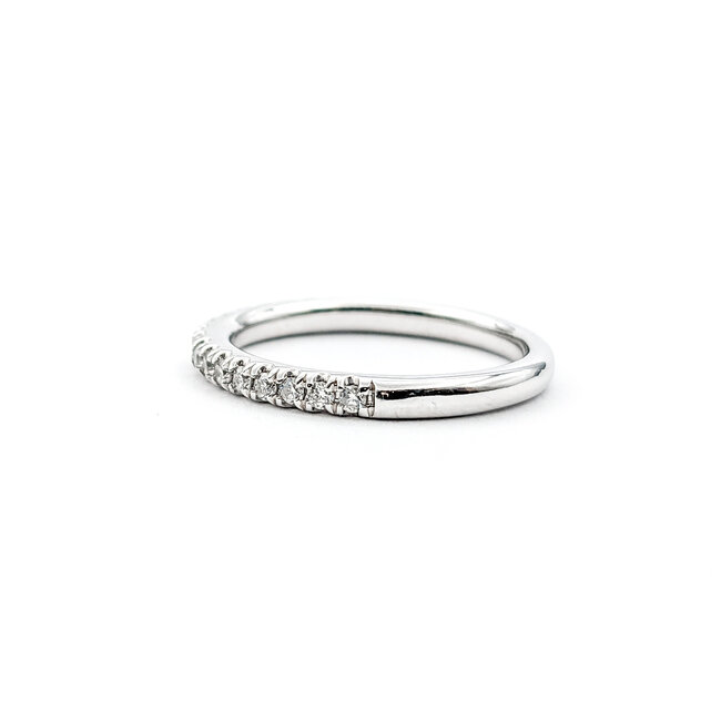 Ring Stackable .20ctw Round Diamonds 14kw sz6.75 124010454