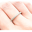 Ring Stackable .20ctw Round Diamonds 14kw sz6.75 124010454