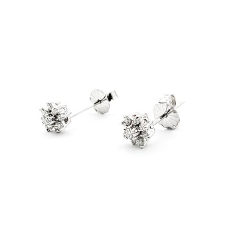 Earrings .16ctw Round Diamonds Cocktail 6.5mm 14kw 224024001