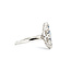 Ring 2.40ct Round Aquamarine .60ctw Sapphire 10kw Sz9 221110094