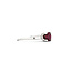 Ring Vintage .20ctw Tapered Baguette Diamonds .64ct Ruby 900pt sz8 124020183
