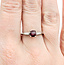 Ring Vintage .20ctw Tapered Baguette Diamonds .64ct Ruby 900pt sz8 124020183