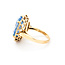 Ring 8.80ct Oval Cr. Spinel 14ky Sz6 221110085
