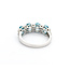 Ring .35ctw Round Diamonds 4.5ctw Zircon 14kw Sz10 222100100