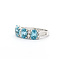 Ring .35ctw Round Diamonds 4.5ctw Zircon 14kw Sz10 222100100