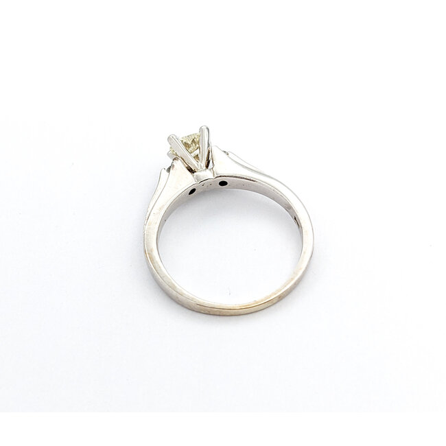 Ring .25ct Heart Diamond .06ctw Diamonds 14kw Sz5.5 223020092