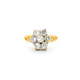  Ring 1.05ctw Diamonds 22ky Sz7.5 123030151