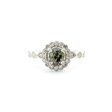  Ring .42ctw Diamonds .97ct GIA Alexandrite 950pt Sz7 123040056