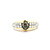 Ring .50ctw Princess & Baguette Diamonds .83ct Alexandrite GIA: 1236197396 14kw Sz7 123120124