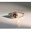 Ring .50ctw Princess & Baguette Diamonds .83ct Alexandrite GIA: 1236197396 14kw Sz7 123120124