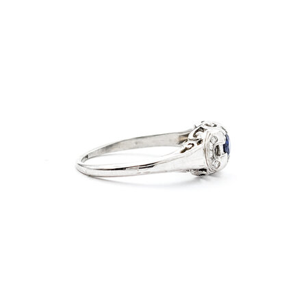 Ring Mid Century .14ctw Round Diamond 14kw 224020752