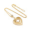 Necklace 1.90ctw Round Diamonds 14ky 18" 223030021