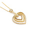 Necklace 1.90ctw Round Diamonds 14ky 18" 223030021