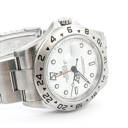 Watch Rolex Explorer II 16570 Polar Dial Yr. 2006 40mm Stainless Steel AM  Crystal 124036008