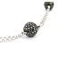 Necklace Ball Station 12.50ctw Round Diamonds 18kw 18-20" 222110101