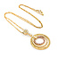 Pendant 1.83ctw Round Diamonds 14ky 18" 223030040