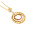 Pendant 1.83ctw Round Diamonds 14ky 18" 223030040