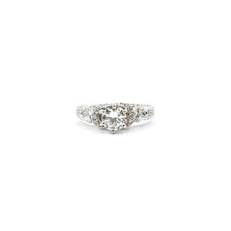 Ring .49ct Center Diamond (1.25ctw Diamonds) 14kw Sz5.75 123120111