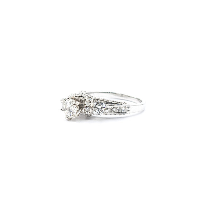 Ring .49ct Center Diamond (1.25ctw Diamonds) 14kw Sz5.75 123120111