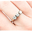 Ring Vintage .86ctw Round Diamonds 14kw Sz6 222100094