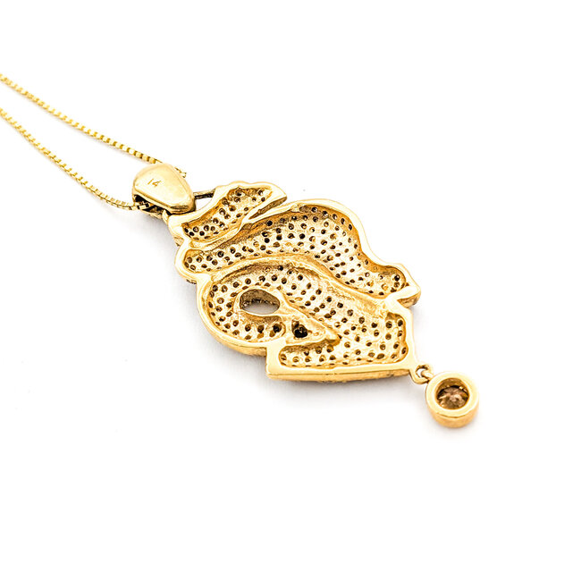 Pendant 2.55ctw Round 14ky 620070010