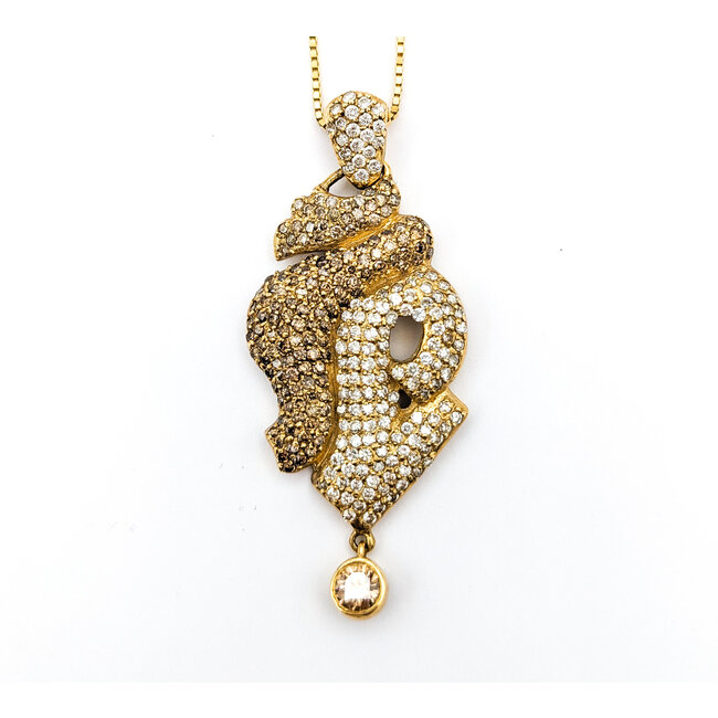 Pendant 2.55ctw Round 14ky 620070010