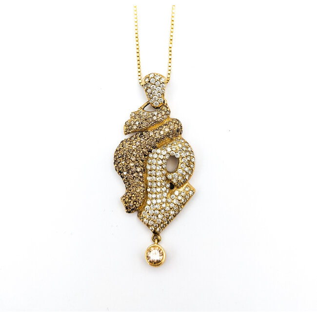 Pendant 2.55ctw Round 14ky 620070010