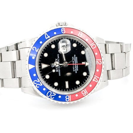 Watch Rolex GMT 16700 Master Pepsi Yr. 1998 40mm Stainless Steel 124036012