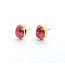 Earrings 15.5ctw Cabochon Pink Tourmaline 18ky 14.8x11.14mm 123050073