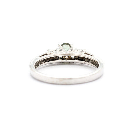 Ring .50ctw Diamonds .62ct Alexandrite 14kw Sz7.25 123040010