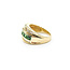 Ring Channel Set .75ctw Baguette Diamonds .54ctw Tsavorite Garnets 14ky sz7 224030164