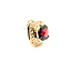 Earrings 6.50ctw Cushion Garnets Omega Back 16x16mm 14ky 224034151