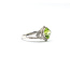 Ring 0.36ctw Round Diamonds 2.15ct Peridot 10kw sz6.25 124030162