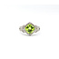 Ring 0.36ctw Round Diamonds 2.15ct Peridot 10kw sz6.25 124030162