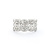 Ring 1.38ctw Round Diamonds Pave Cluster 10kw sz7 124030001