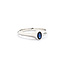 Ring Solitaire 0.30ct Sapphire 14kw sz6.25 124030219