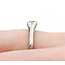 Ring Solitaire 0.30ct Sapphire 14kw sz6.25 124030219