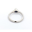 Ring Solitaire 0.30ct Sapphire 14kw sz6.25 124030219