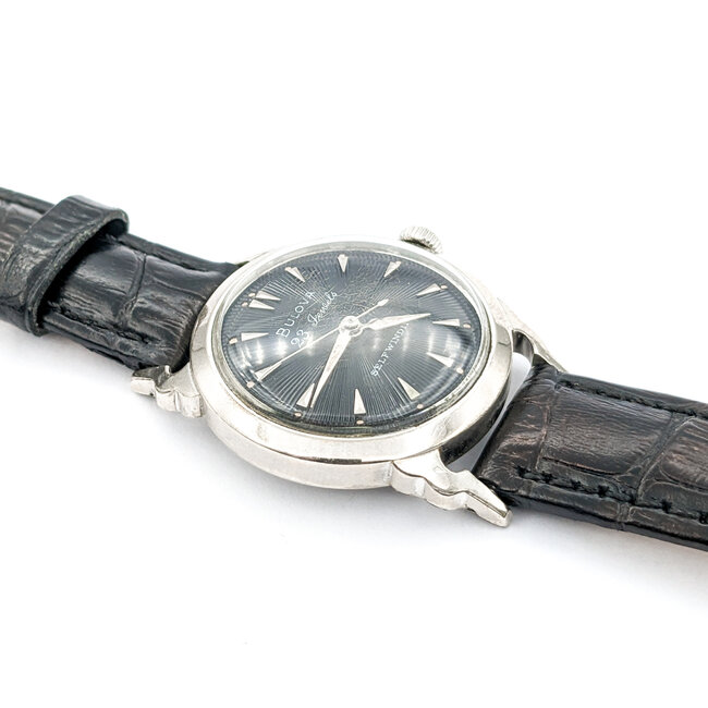 Watch Vintage Bulova 23 Jewel Self Winding 1956 31mm Stainless Steel 6.5" 224036004