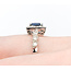 Ring 0.36ctw Round Diamonds 1.56ct Sapphire 14kw sz7 124030214